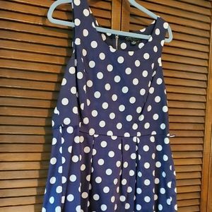 Polka Dot shift dress
